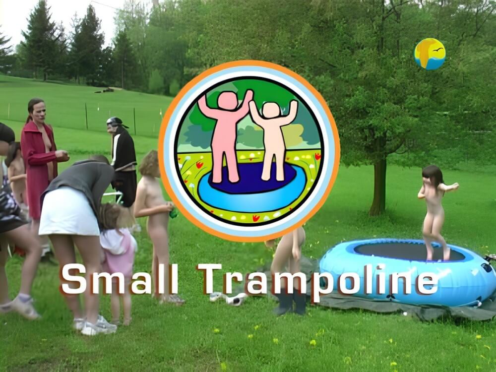 Naturist Freedom: Small Trampoline