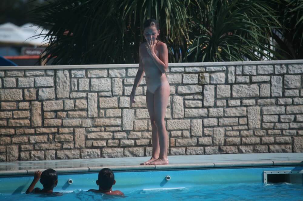 Naturist Pool-Side Singles photos