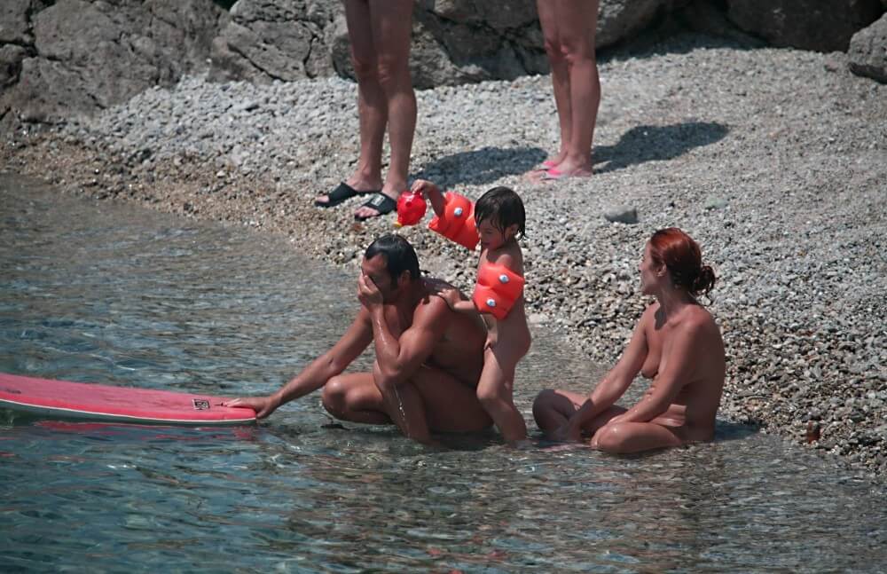 Beach Nudist Family Shore Camp pics