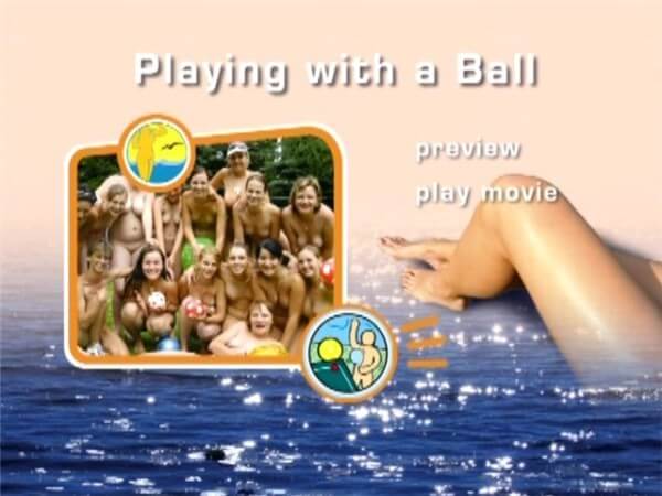 Naturist Freedom: Playing with a ball