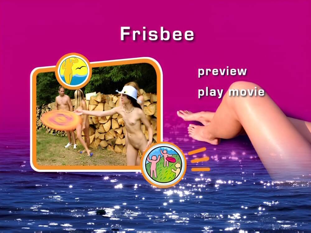 Naturist Freedom - Frisbee DVD