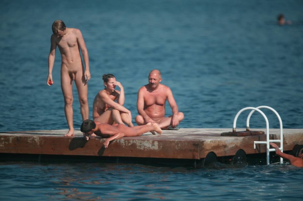 Naturist Family Water Slab pics