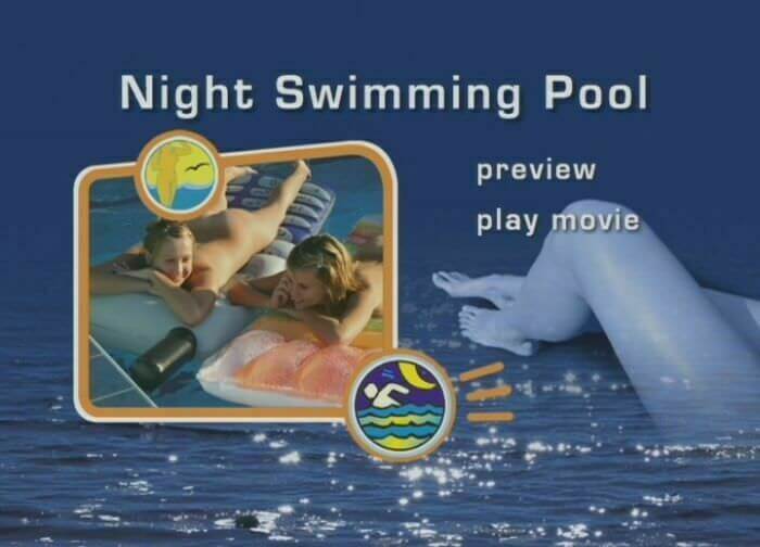 Naturist Freedom: Night swimming pool