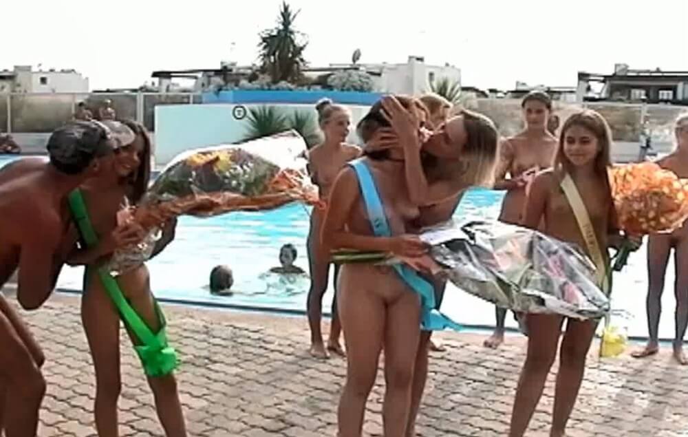 Nudist girls beauty contest video France - Sunat Natplus HD