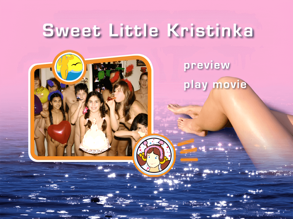 Naturist Freedom: Sweet Little Kristinka  DVD